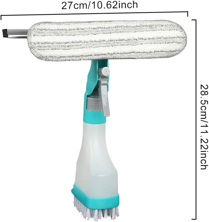 Ultimate 4-in-1 Window Cleaning Kit: Achieve a Streak-Free Shine on Glass, Mirrors, Cars, and Countertops with Ease