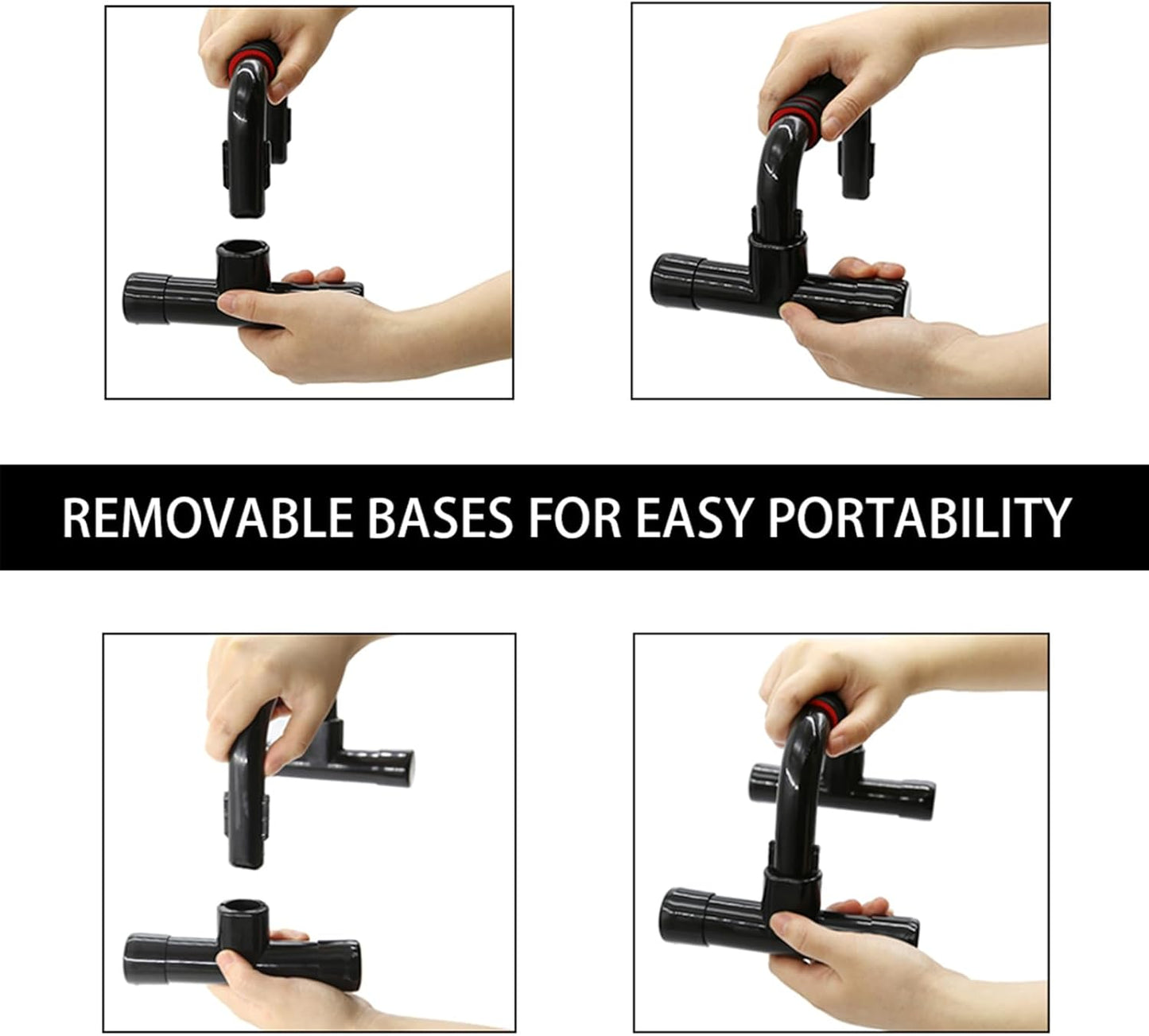 Transform Your Workouts with Ergonomic Push-Up Bars - Portable Non-Slip Stands for Ultimate Strength Training
