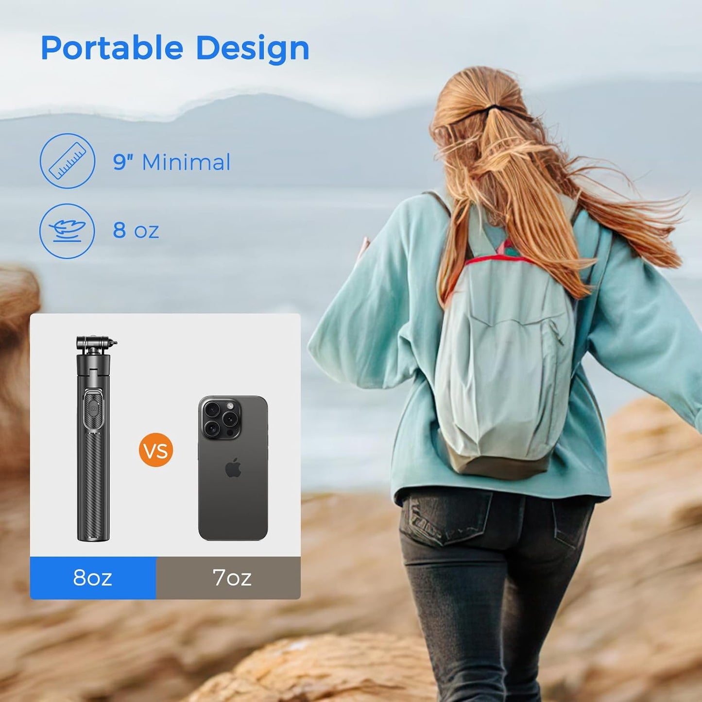 Versatile 50-Inch Extendable Selfie Stick Tripod with Wireless Remote for Smartphones - Perfect for Capturing Stunning Photos and Videos