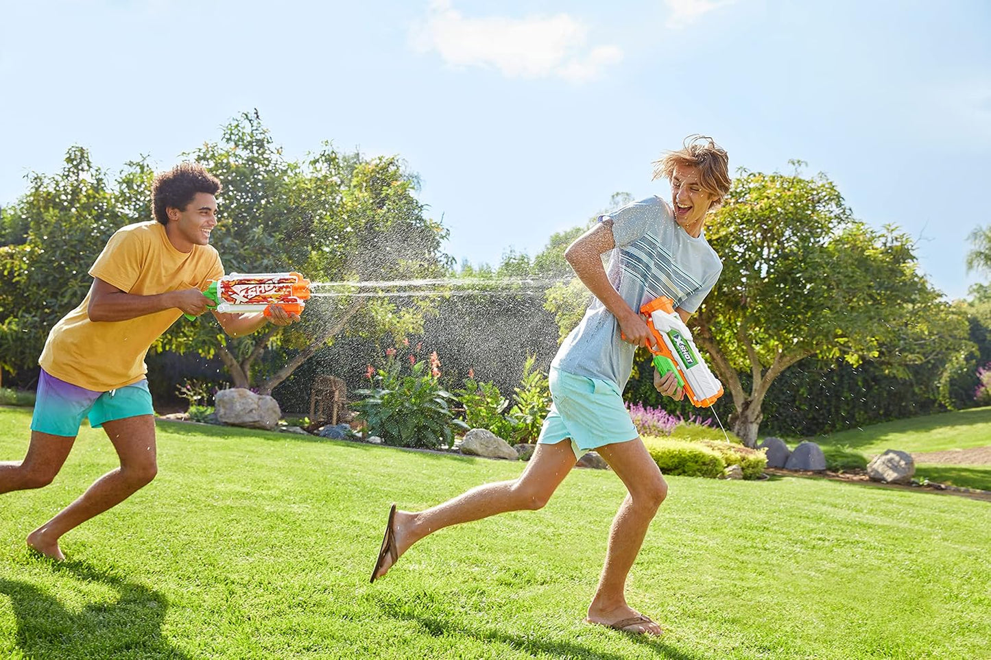 Ultimate Rapid-Fill Water Blaster Set - Experience Non-Stop Water Fun with Lightning-Fast Refills!