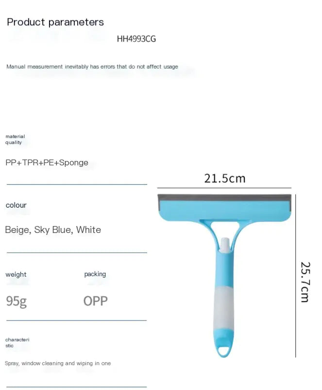 Triple-Action Glass Cleaner