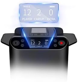 Revolutionary Automatic Card Shuffler & Dealer for Up to 12 Players - Effortless Gaming with 360°/180° Dealing, Remote Controls, and Custom Modes!