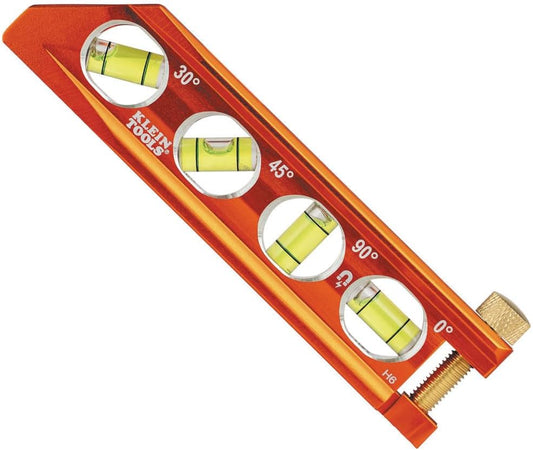 Klein Tools 935AB4V 6-Inch Magnetic Torpedo Level - Precision Measuring with Patented Magnet Track and High-Visibility Design