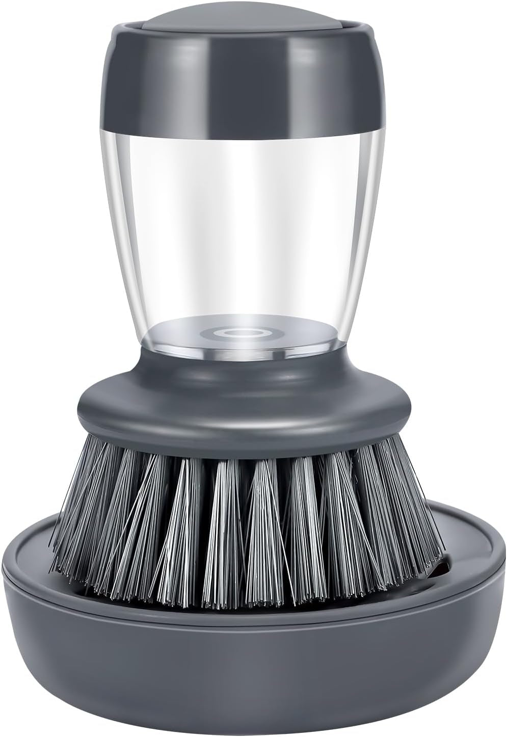 Ultimate Palm Brush Storage Set for Effortless Kitchen Cleaning - Includes Ergonomic Scrub Brush and Convenient Holder for Pots, Pans, and Sinks