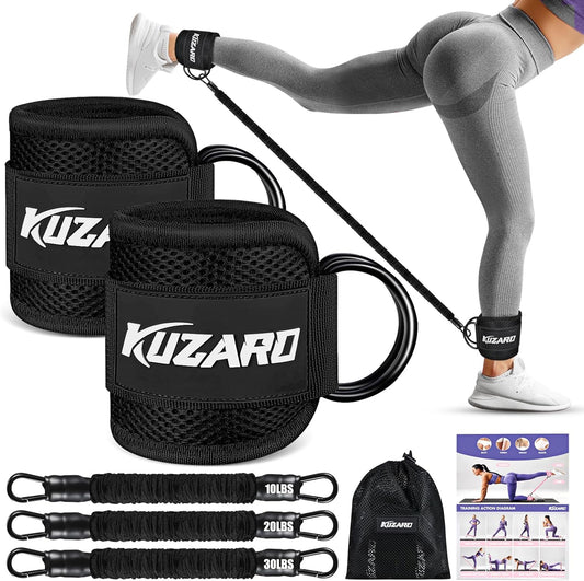 Elevate Your Workouts with Adjustable Ankle Resistance Bands for Leg and Glute Sculpting