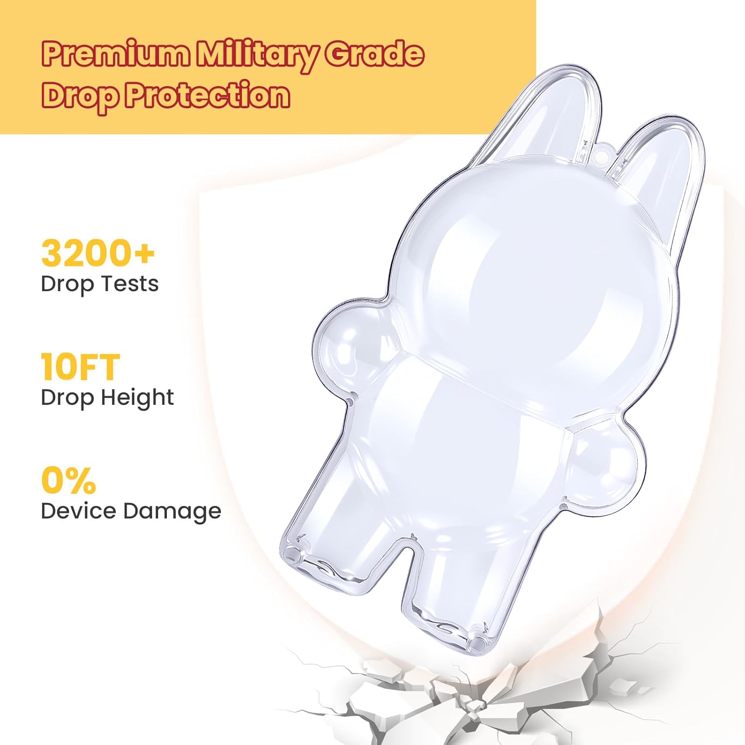 Ultimate Protective Display Case for Big Into Energy Vinyl Plush Dolls - Scratch & Impact Resistant Collector's Shield