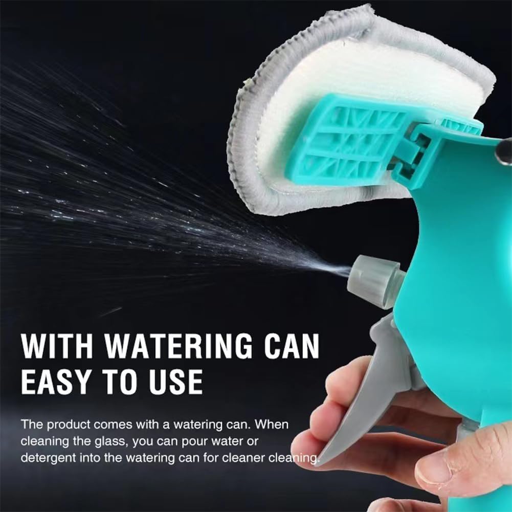 Ultimate 4-in-1 Window Cleaning Kit: Achieve a Streak-Free Shine on Glass, Mirrors, Cars, and Countertops with Ease