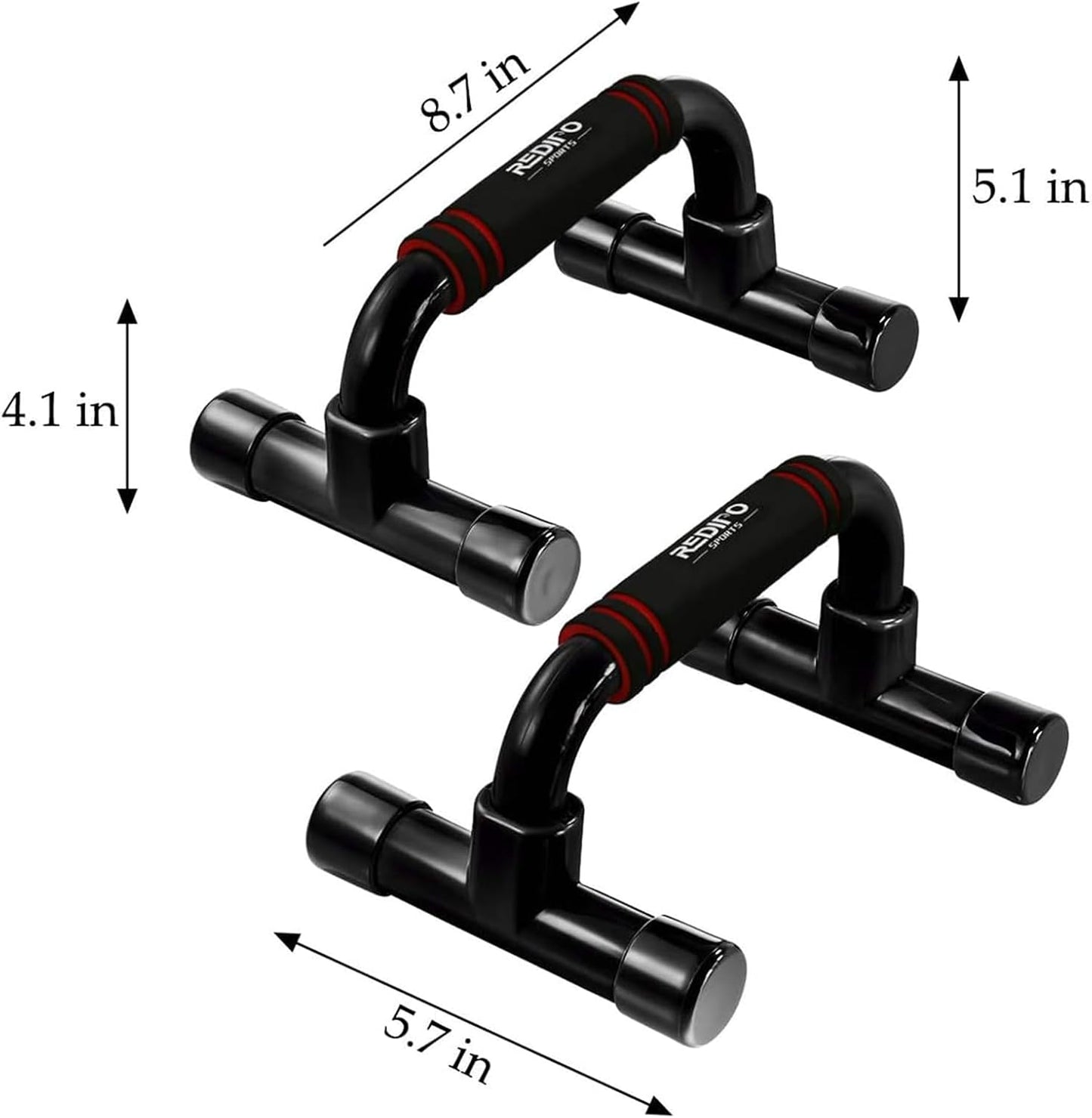 Transform Your Workouts with Ergonomic Push-Up Bars - Portable Non-Slip Stands for Ultimate Strength Training