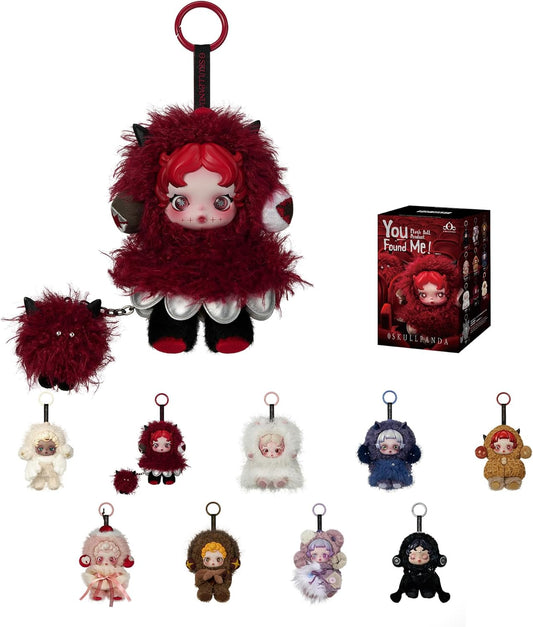 Discover the Magic of SKULLPANDA Plush Doll Pendants - Collectible Blind Box Figures for Unforgettable Gifting Moments