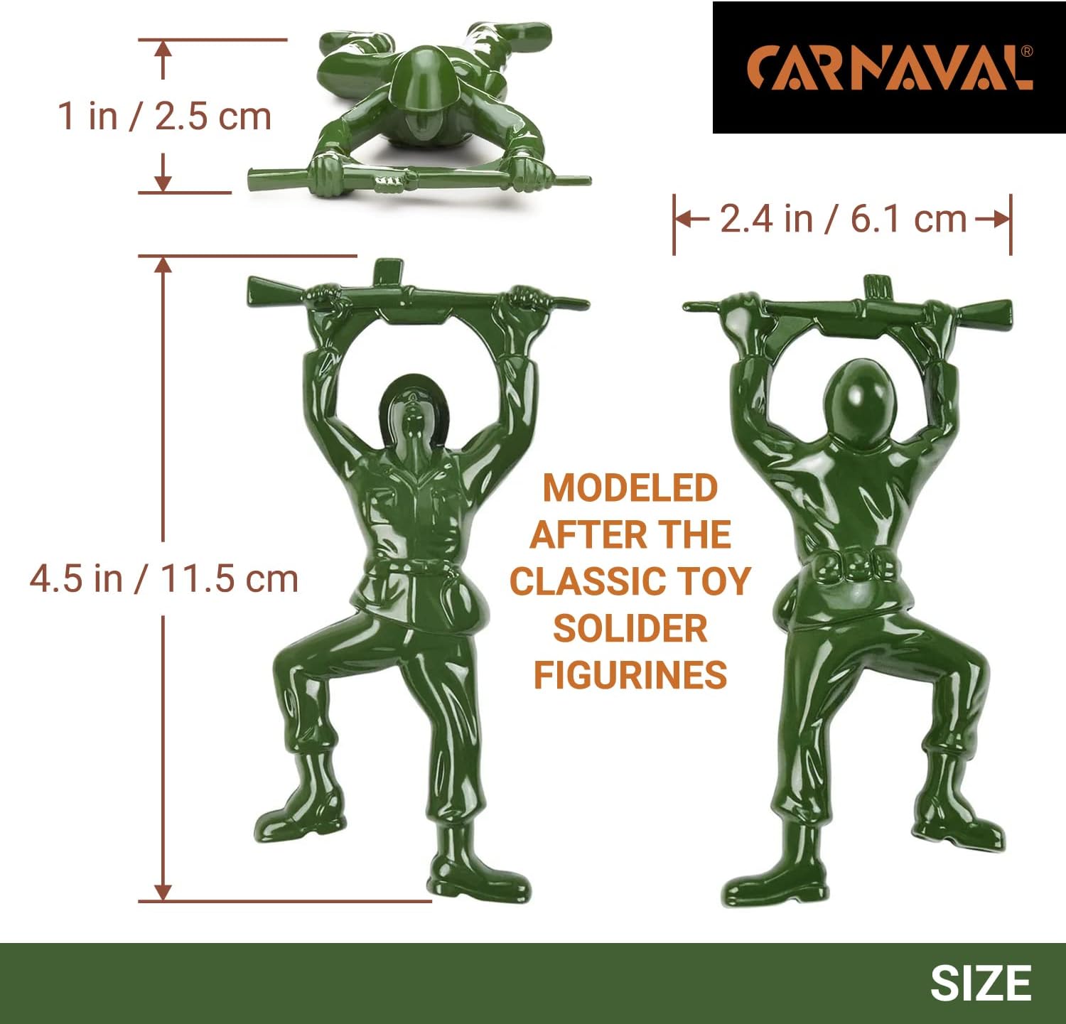 Transform Your Beverage Experience with the Green Army Man Bottle Opener - A Fun and Functional Bartender Tool!