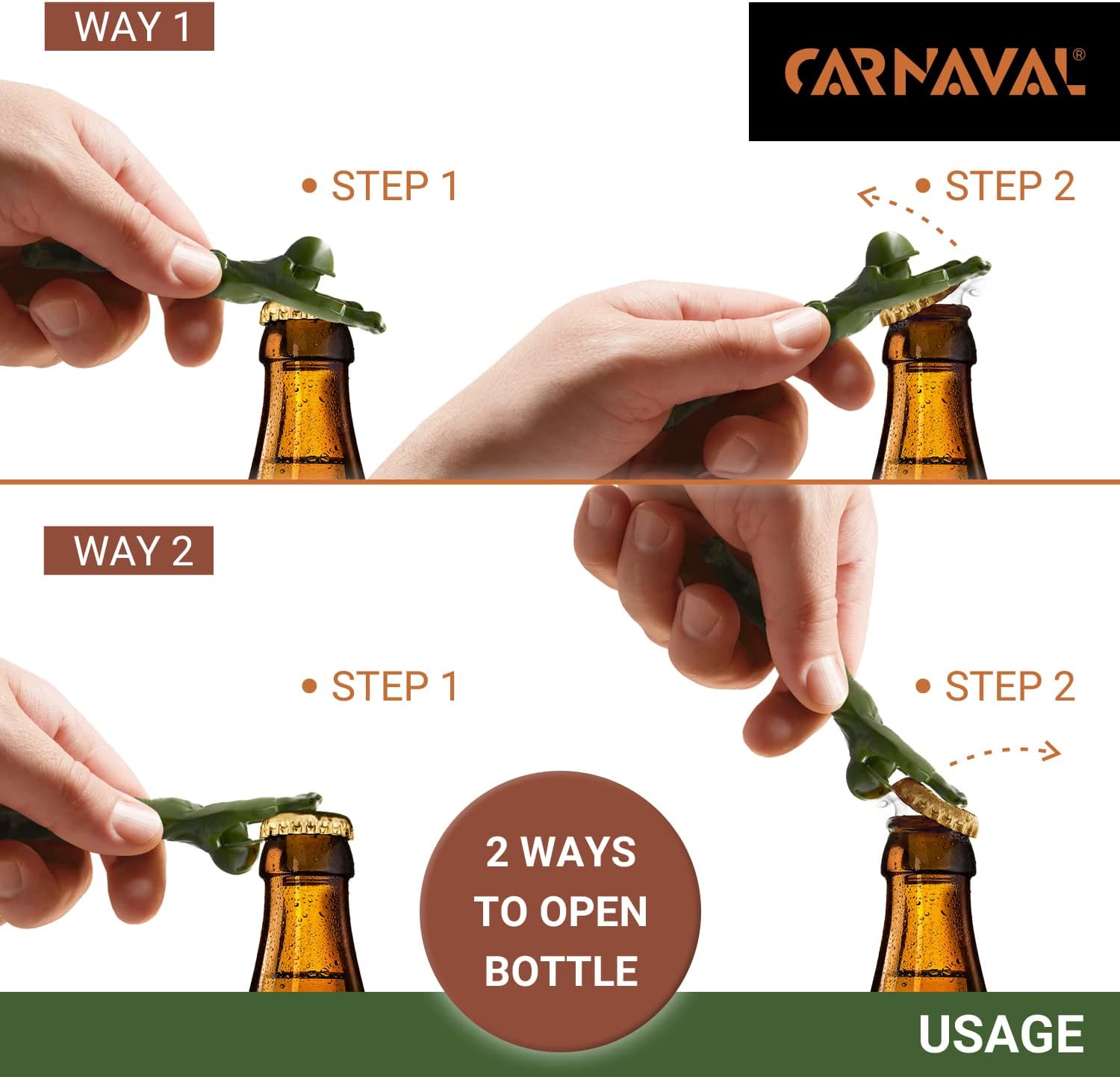 Transform Your Beverage Experience with the Green Army Man Bottle Opener - A Fun and Functional Bartender Tool!