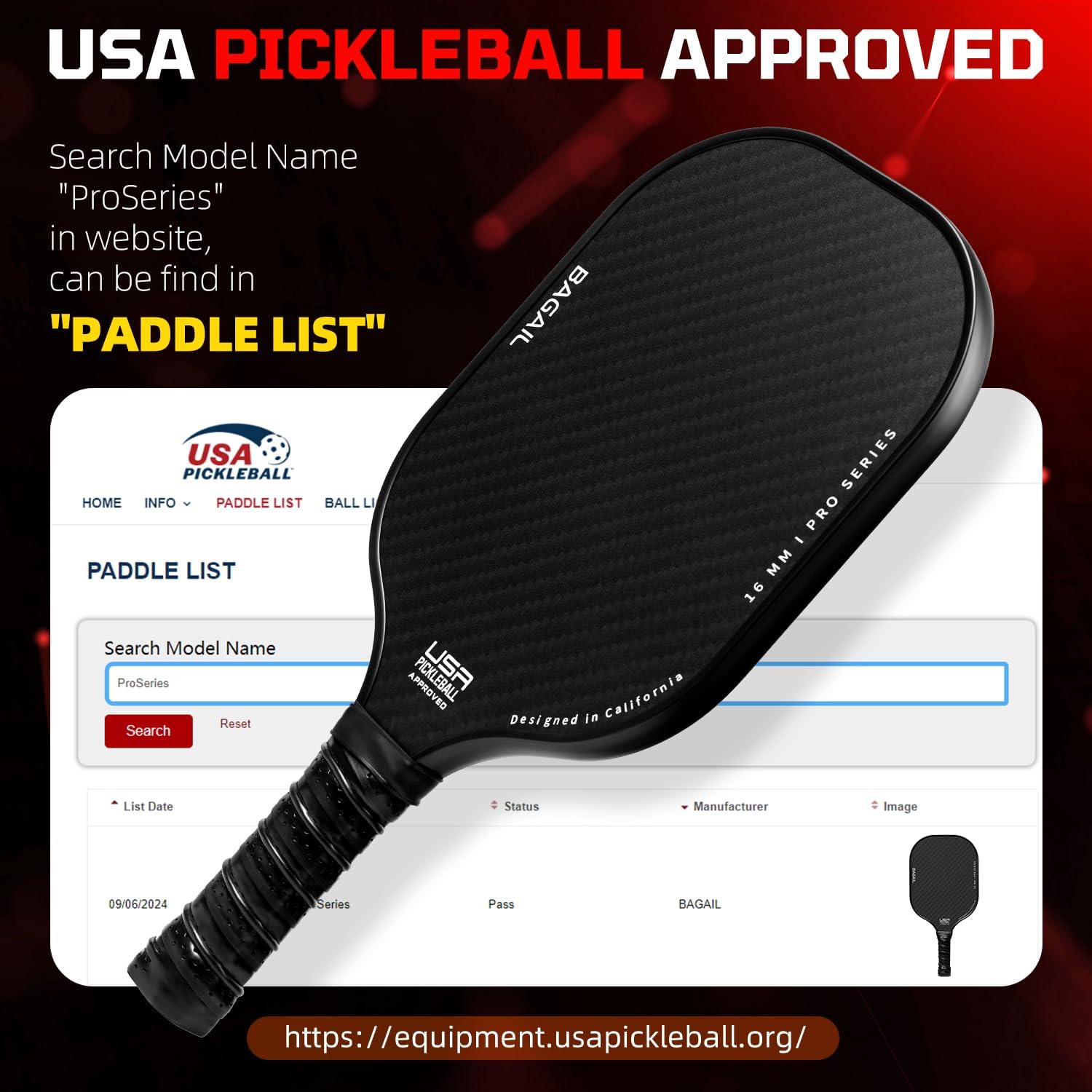Elevate Your Game with the USAPA Certified Fiberglass Pickleball Paddle Set - Includes Lightweight Rackets, Four Balls, and Carry Bag for Ultimate Performance