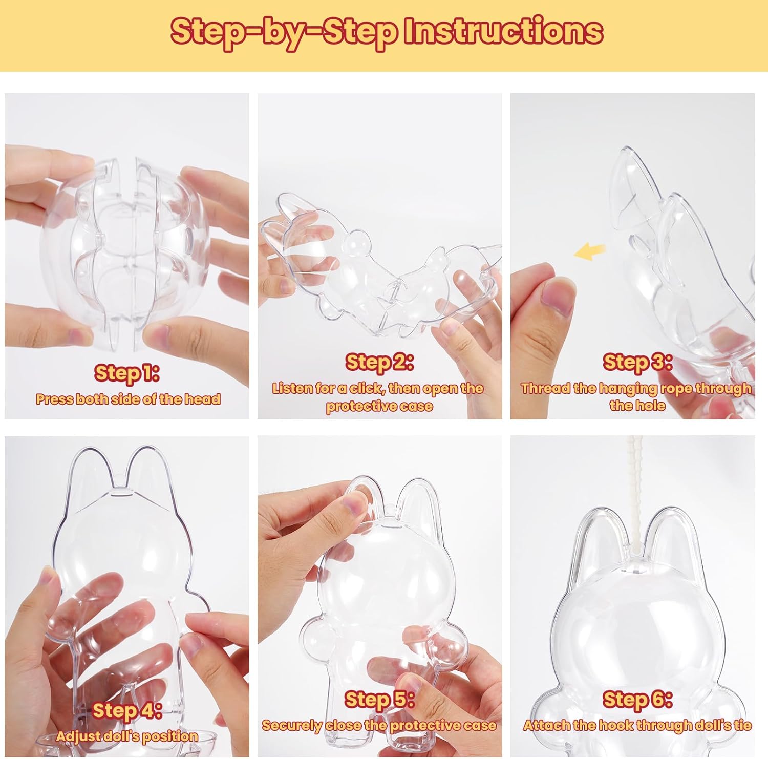 Ultimate Protective Display Case for Big Into Energy Vinyl Plush Dolls - Scratch & Impact Resistant Collector's Shield