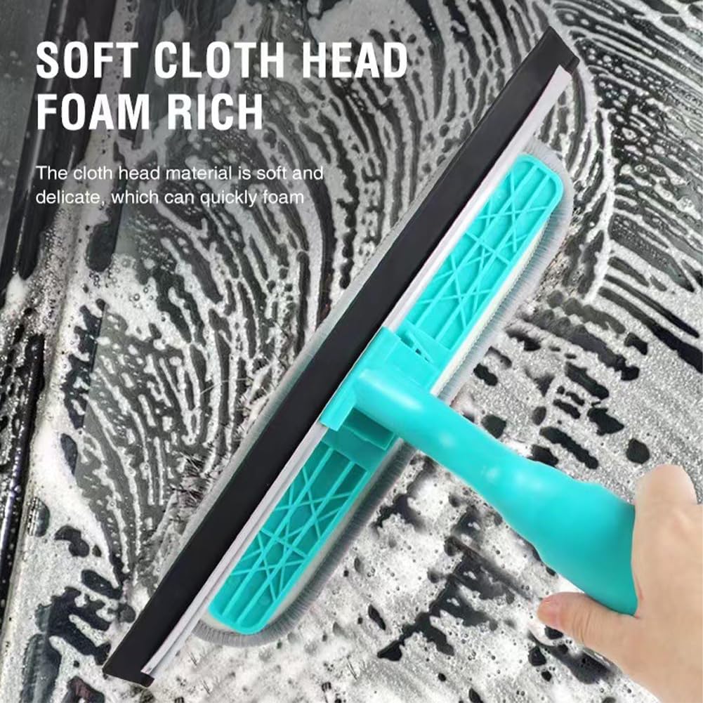 Ultimate 4-in-1 Window Cleaning Kit: Achieve a Streak-Free Shine on Glass, Mirrors, Cars, and Countertops with Ease