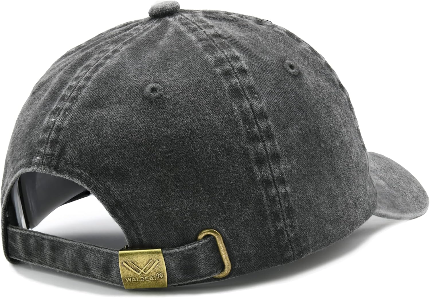 Stylish Black Baseball Cap for Dog Lovers - Adjustable Dog Mama Hat
