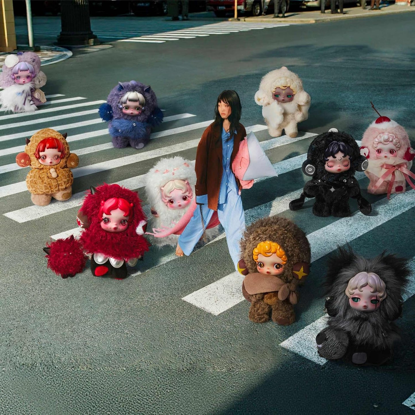 Discover the Magic of SKULLPANDA Plush Doll Pendants - Collectible Blind Box Figures for Unforgettable Gifting Moments