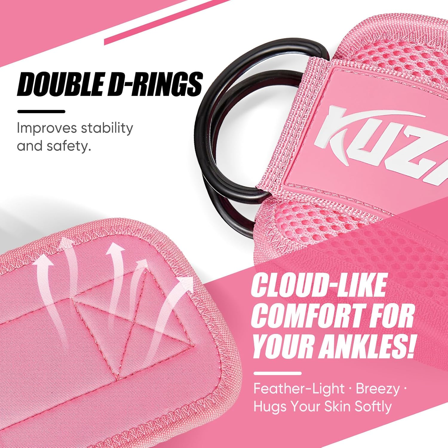 Transform Your Leg and Glute Workouts with KUZARO Ankle Resistance Bands – Your Ultimate Home Gym Companion!