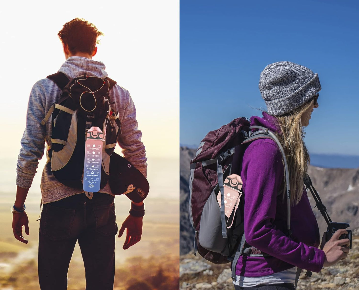 Stay Hydrated in Style with the 32 Oz Inspirational Water Bottle - BPA-Free, Leakproof, Perfect for Fitness and Outdoor Adventures!