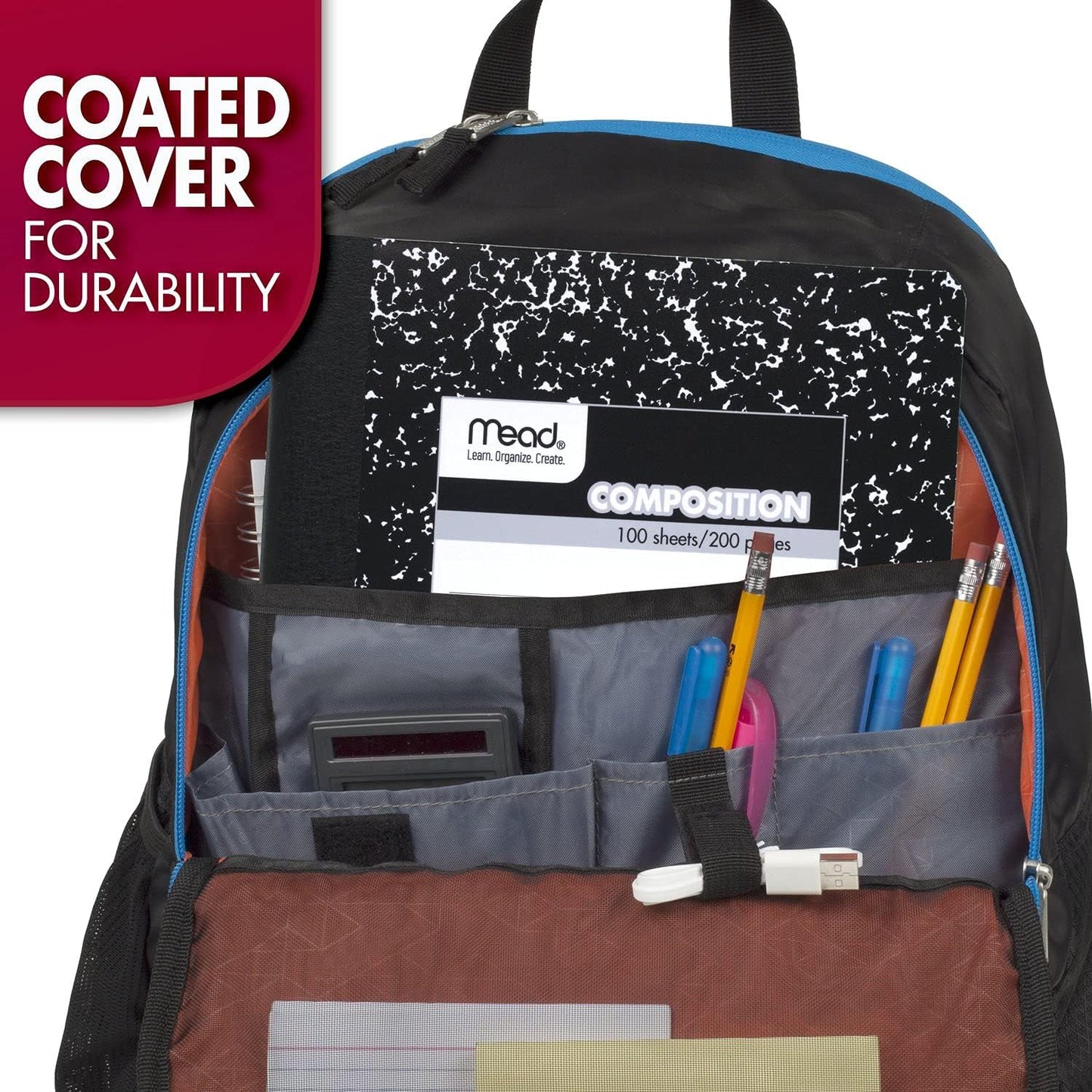 Elevate Your Note-Taking with the Black Marble Composition Notebook 3-Pack – 100 Wide Ruled Sheets, Perfect for School or Work!