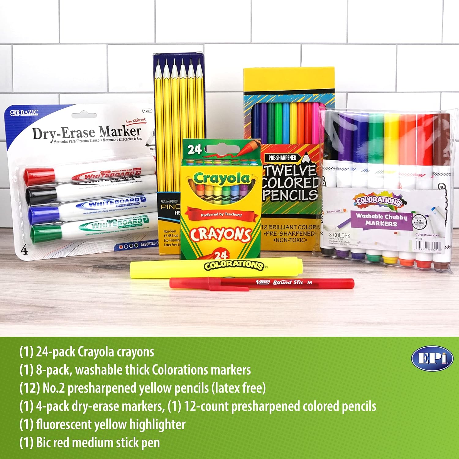 Ultimate Essential School Supply Kit for 2nd & 3rd Graders - All-in-One Tools for Academic Success!