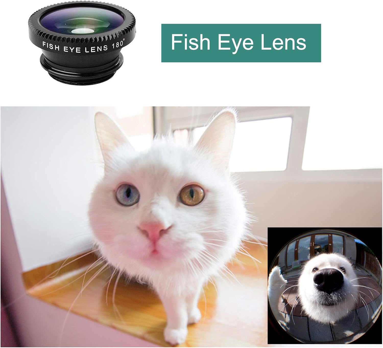 Transform Your Mobile Photography with the Ailun 3-in-1 Universal HD Camera Lens Kit - Capture Stunning Fish Eye, Wide Angle, and Macro Shots!