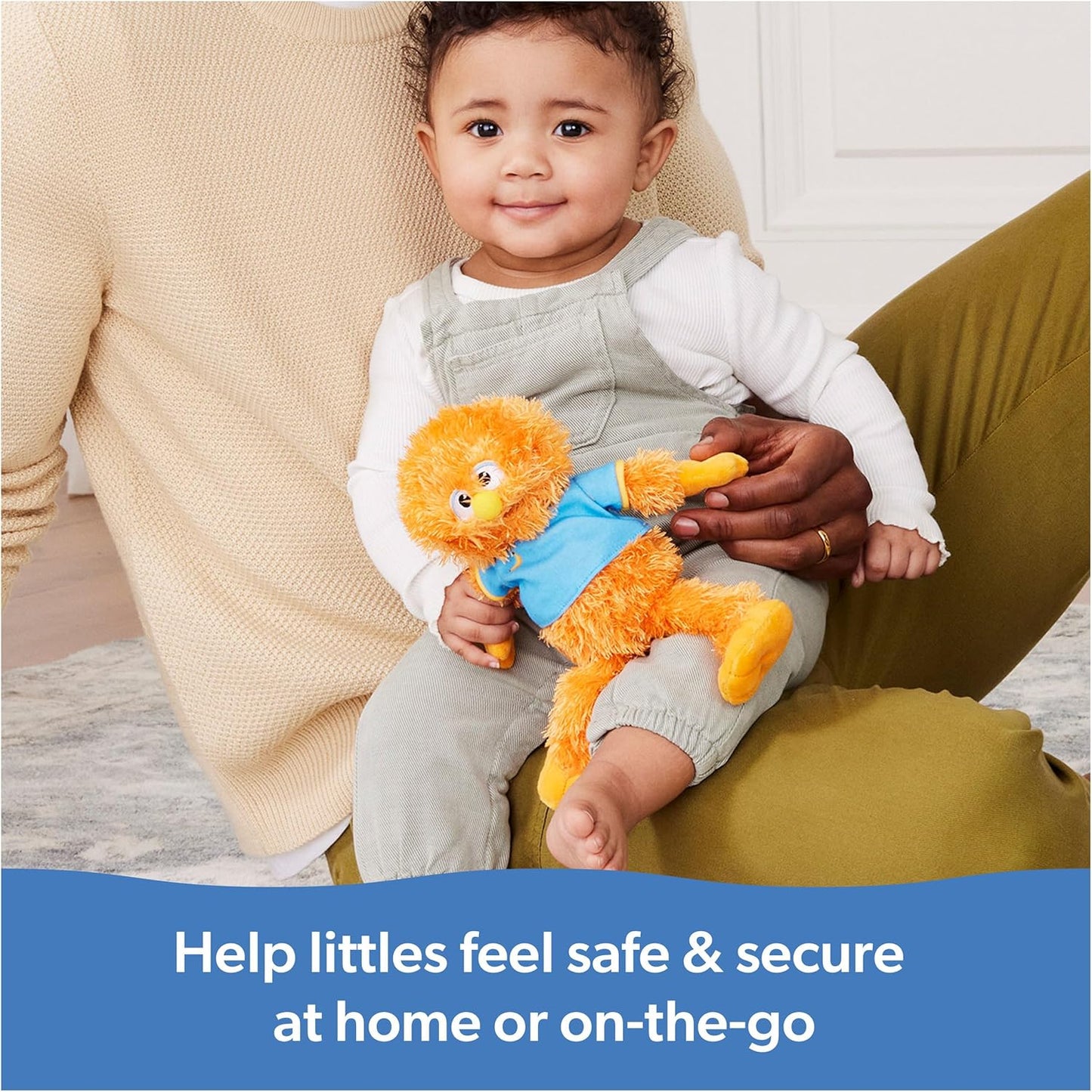 Snuggle Up with Herbie: The 11-Inch Cuddle & Comfort Plush Doll for Infants and Toddlers, Perfect for Learning and Play!
