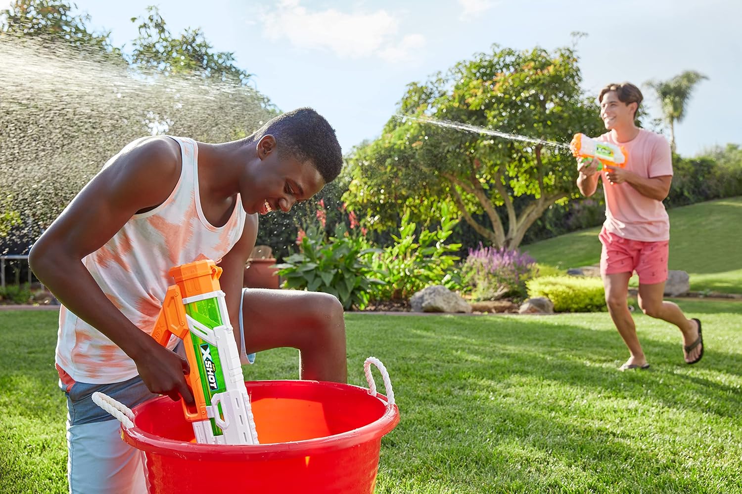 Ultimate Rapid-Fill Water Blaster Set - Experience Non-Stop Water Fun with Lightning-Fast Refills!