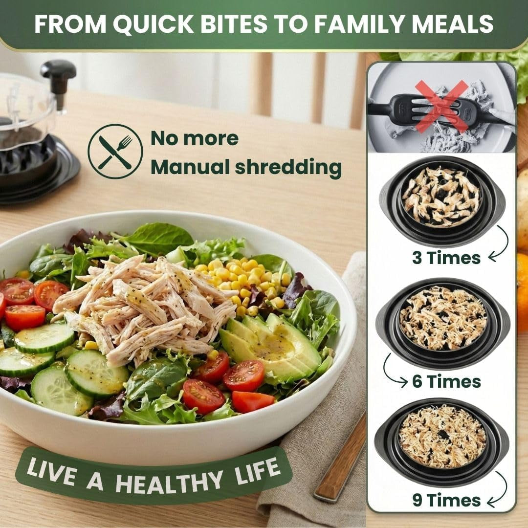 Transform Your Cooking with the Ultimate Professional Chicken and Meat Shredder Tool Featuring Twist Mechanism and Built-in Wine Opener