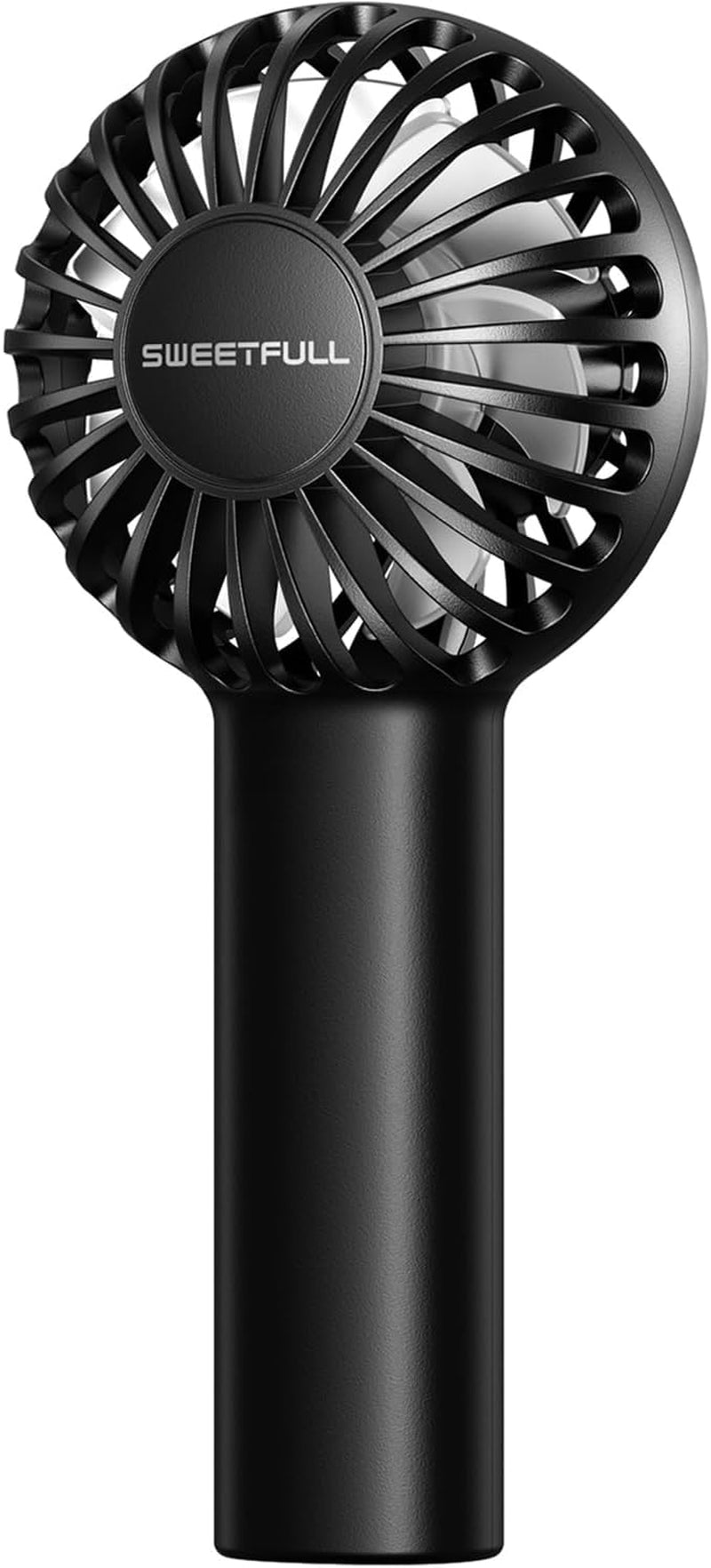 Stay Cool Anywhere with the Mini Portable Rechargeable Handheld Fan - Your 3-Speed Essential for Makeup, Travel, and Outdoor Fun - Sleek USB-Powered Design in Black